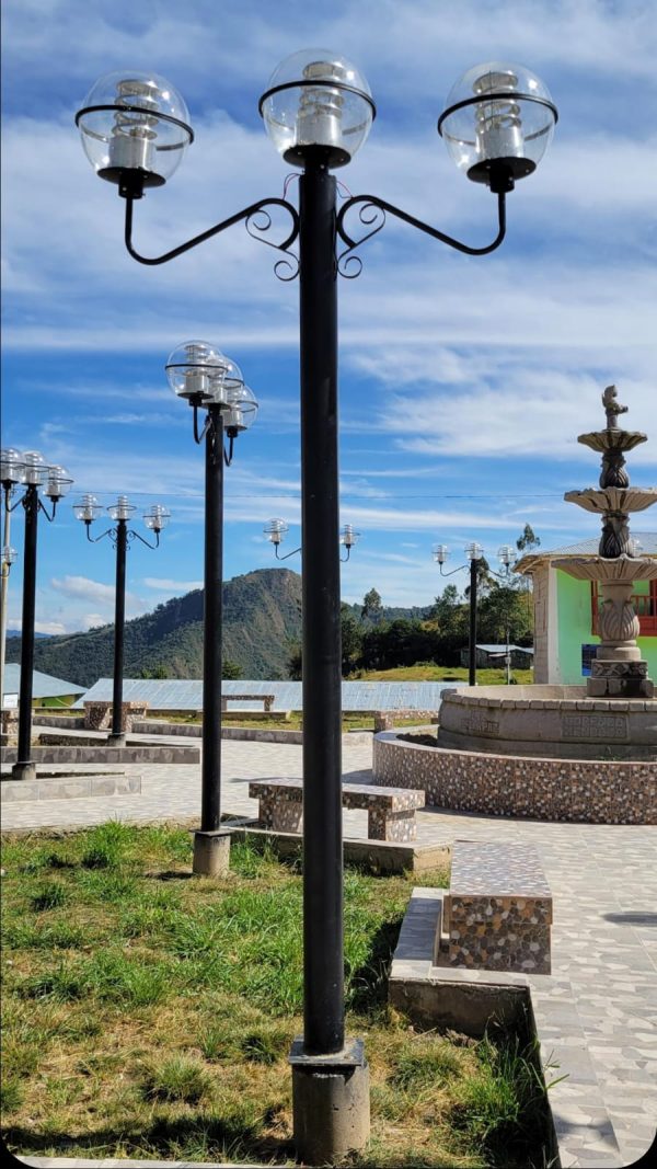 Farola Esférica E-35 70W para Lámpara Vapor de Sodio o Halogenuro Metálico — Lynaled - Imagen 2