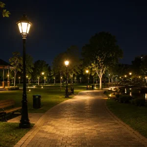 Farolas para parque