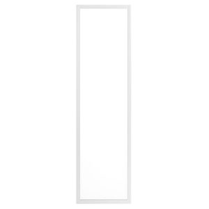Panel LED empotrable Opalux 48W de 120x30 cm con luz blanca fría de 8000K, ideal para oficinas, comercios y espacios interiores que requieren iluminación uniforme y eficiente.