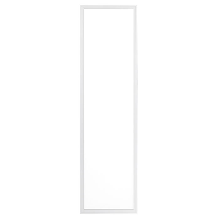 Panel LED empotrable Opalux 48W de 120x30 cm con luz blanca fría de 8000K, ideal para oficinas, comercios y espacios interiores que requieren iluminación uniforme y eficiente.