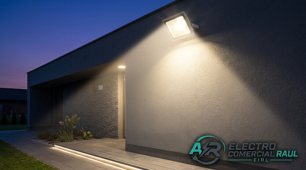 ¿Cuántos watts debe tener un reflector LED para exterior en Perú?