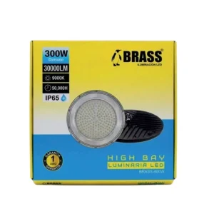 Campana High Bay LED 300W BRASS 9000K IP65 30,000LM
