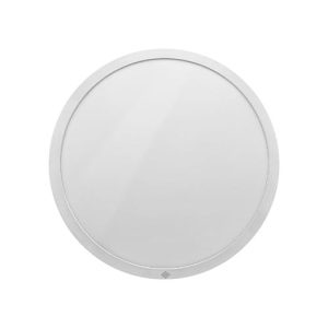 Downlight LED 18W Adosable SoluxLed de color blanco, con diseño redondo y acabado ultradelgado. Proporciona una iluminación uniforme de 1800 lúmenes y es ideal para instalar en techos o paredes de salas, dormitorios, cocinas, baños, pasillos, oficinas y otros espacios interiores