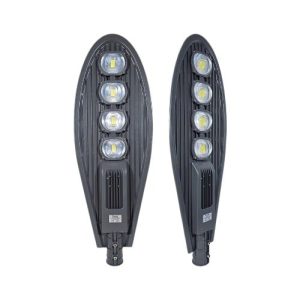 Luminaria Vial LED 200W 6500K Alto Brillo SoluxLed con diseño moderno y carcasa de aluminio de alta resistencia. Equipada con cuatro módulos LED COB de alto rendimiento que brindan una iluminación potente y uniforme. Ideal para calles, avenidas, carreteras, parques, estacionamientos y otros espacios exteriores. Cuenta con protección IP65, bajo consumo de energía y una larga vida útil de hasta 50,000 horas