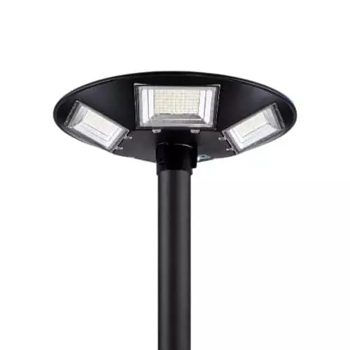 Luminaria Solar OVNI 300W 6500K IP65 para parques, jardines y exteriores